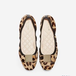 Cole Haan Animal Print Flats